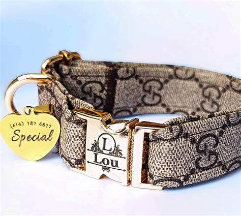 dogs gucci collar|designer collars for small dogs.